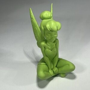Disney Parks Peter Pan Tinker Bell Green Rubber Figure Giant Eraser 4"-5"
